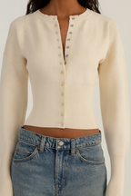 Cardigan “Ivory”
