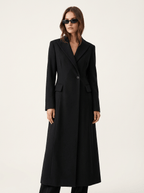 Asymmetric Long Coat - TUA. Milano