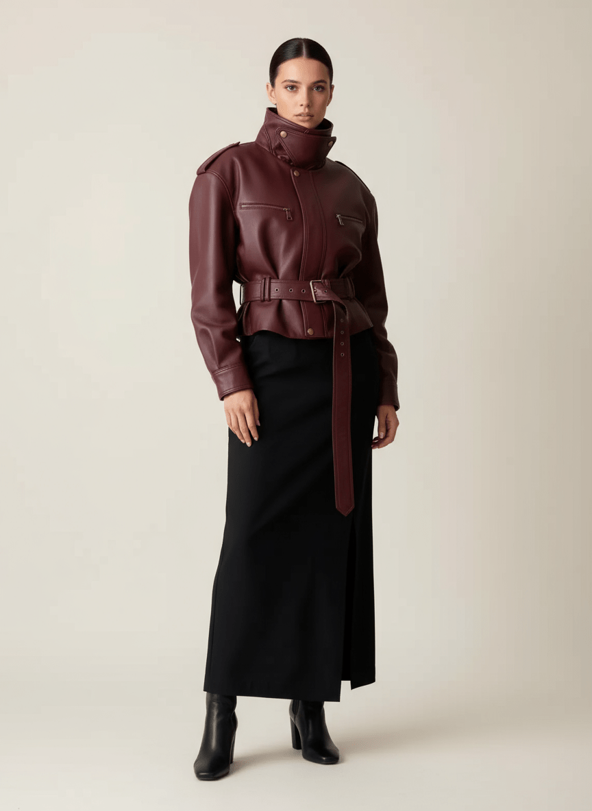 “Burgundy” Jacket - TUA. Milano