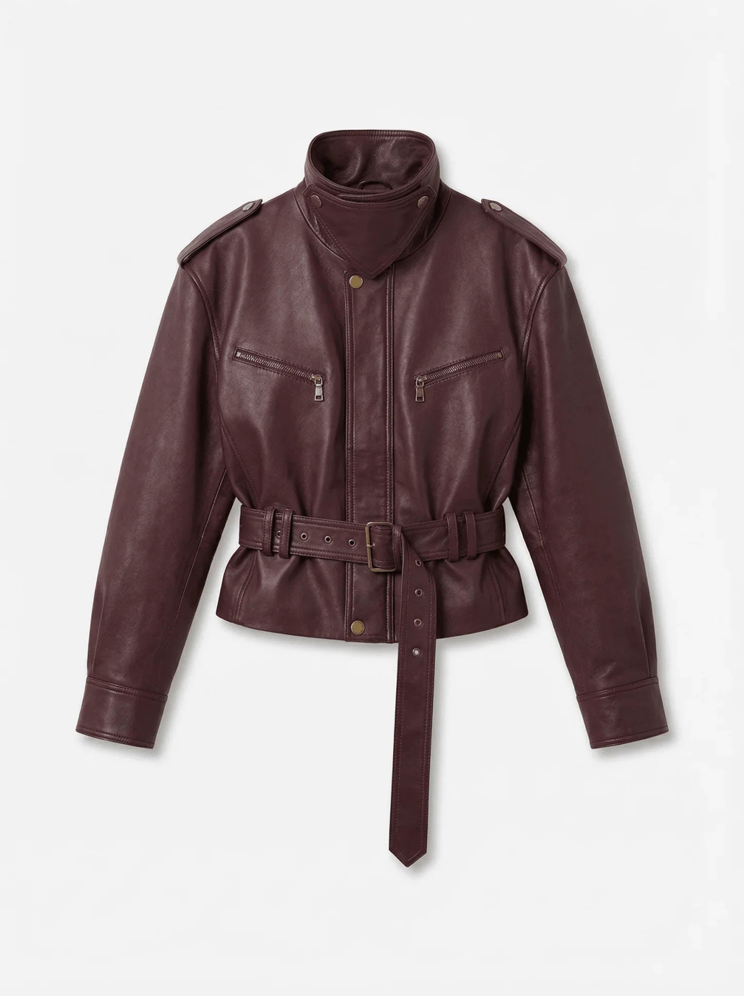 Burgundy Jacket - TUA. Milano #