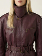 Burgundy Jacket - TUA. Milano #