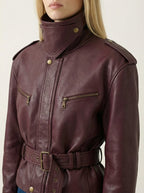 Burgundy Jacket - TUA. Milano #