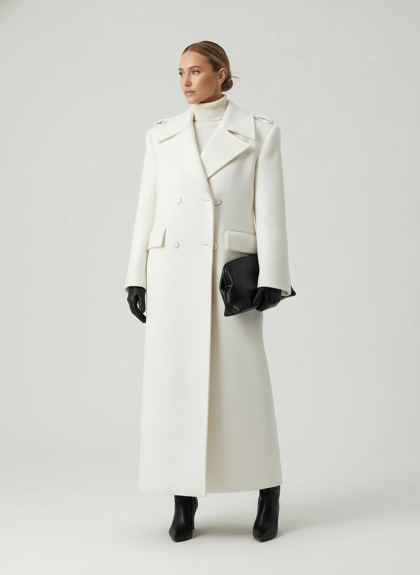 Coat “Ivory” - TUA. Milano