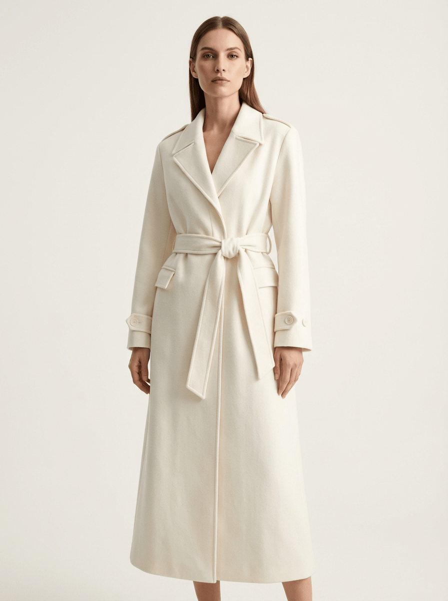 Coat “Ivory” - TUA. Milano