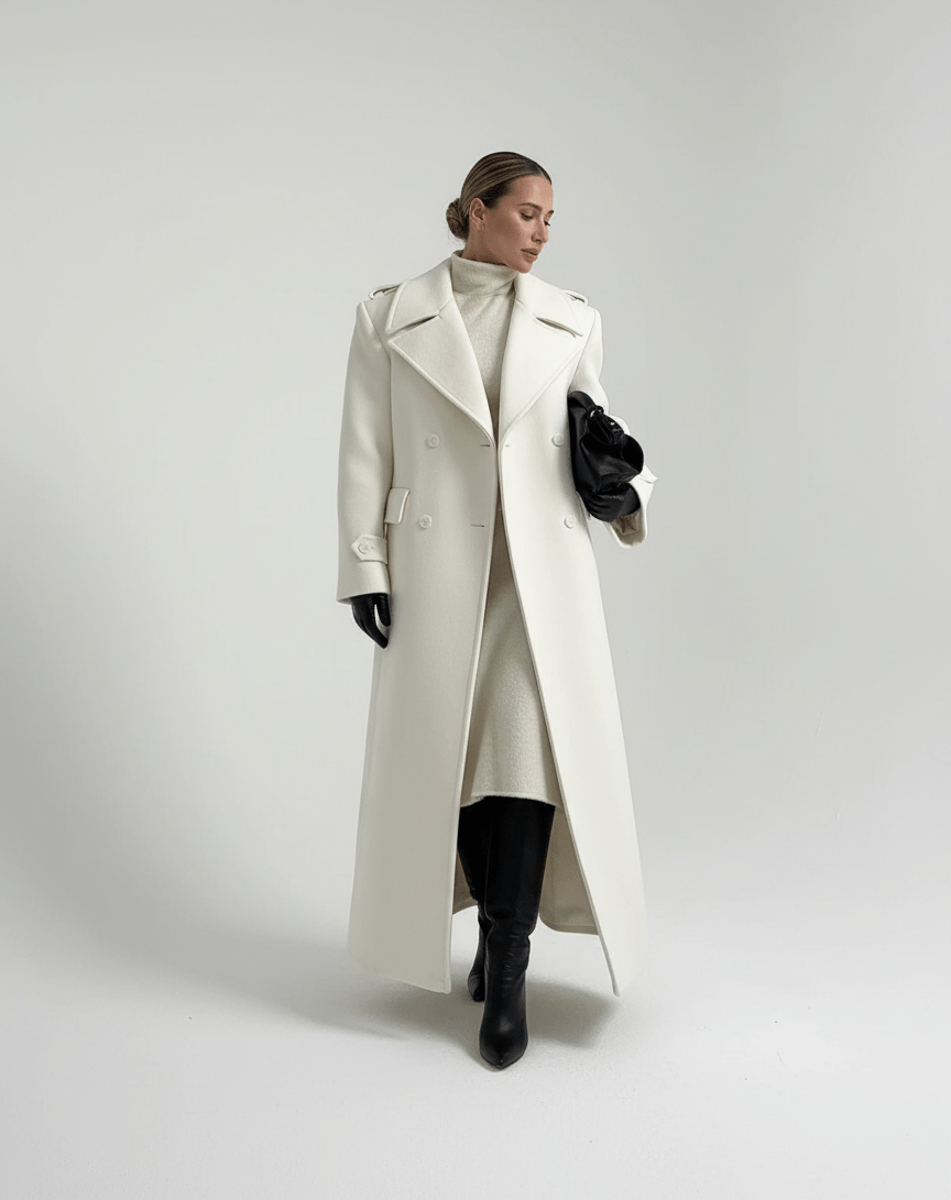 Coat “Ivory” - TUA. Milano