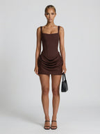 Cocoa Mini Dress - TUA. Milano #