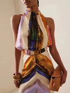 Dress "Chevron" - TUA. Milano
