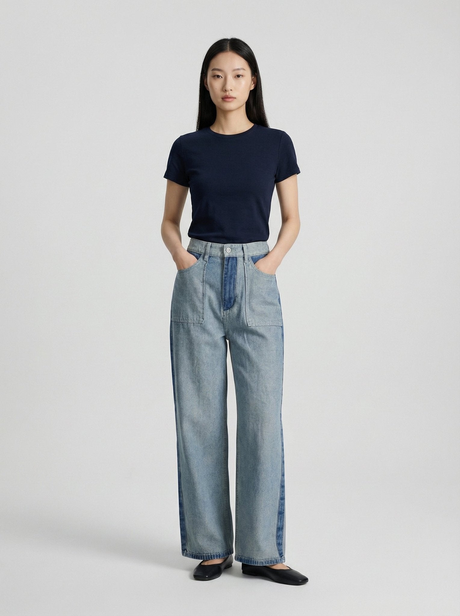 Dual Panel Jeans - TUA. Milano
