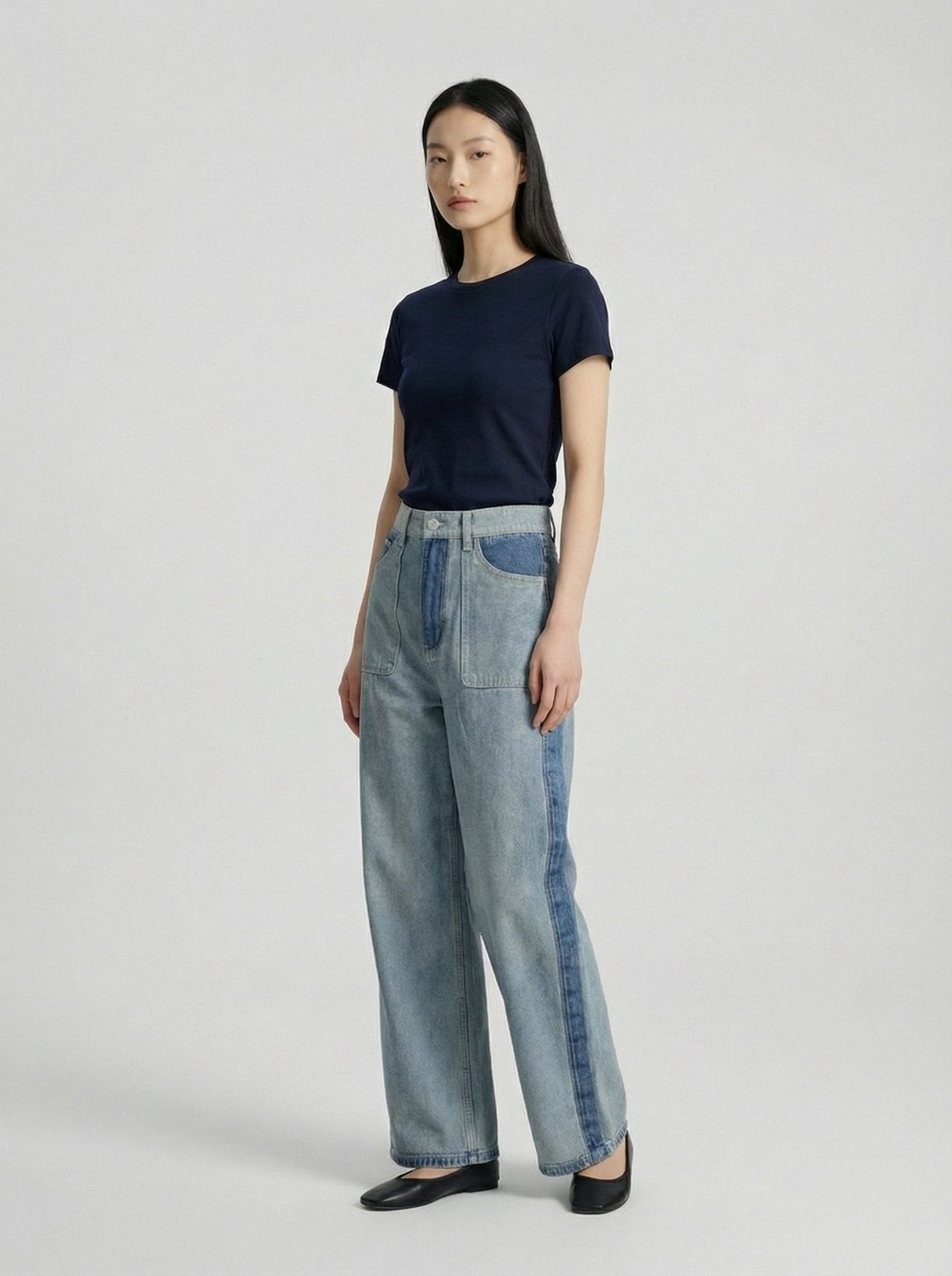 Dual Panel Jeans - TUA. Milano