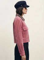 Dusty Rose Cord Jacket - TUA. Milano