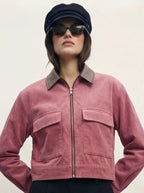 Dusty Rose Cord Jacket - TUA. Milano
