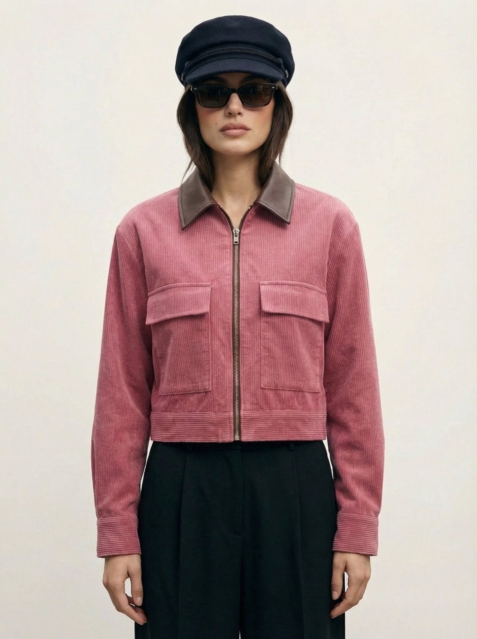 Dusty Rose Cord Jacket - TUA. Milano