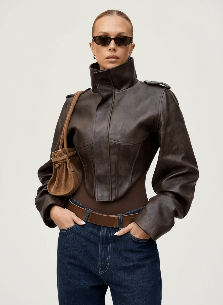 “Leather Jacket Studio” - TUA. Milano