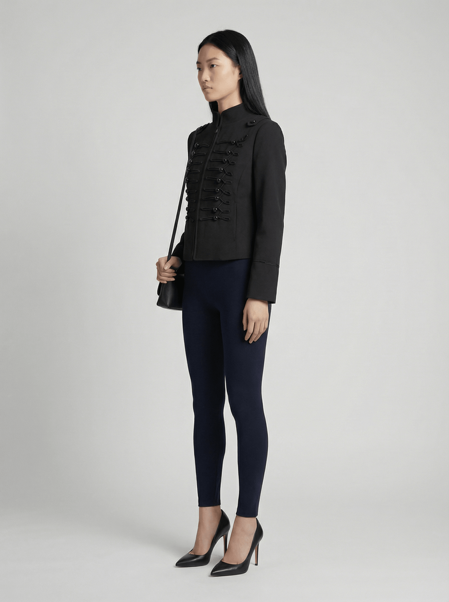 Noir Regiment Jacket - TUA. Milano