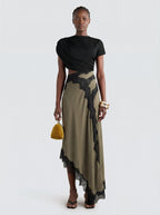 Olive Lace Dress - TUA. Milano