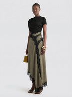 Olive Lace Dress - TUA. Milano
