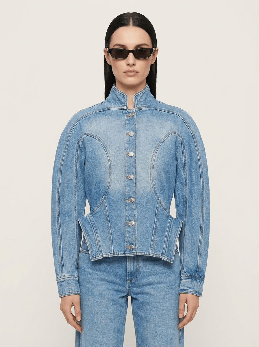 Ridge Denim Jacket - TUA. Milano