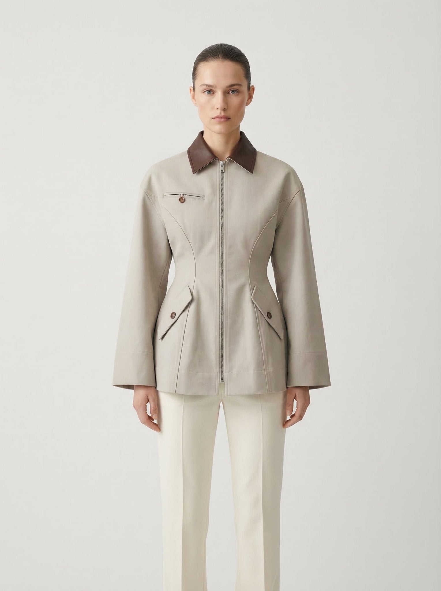 Rive Gauche Utility Jacket - TUA. Milano