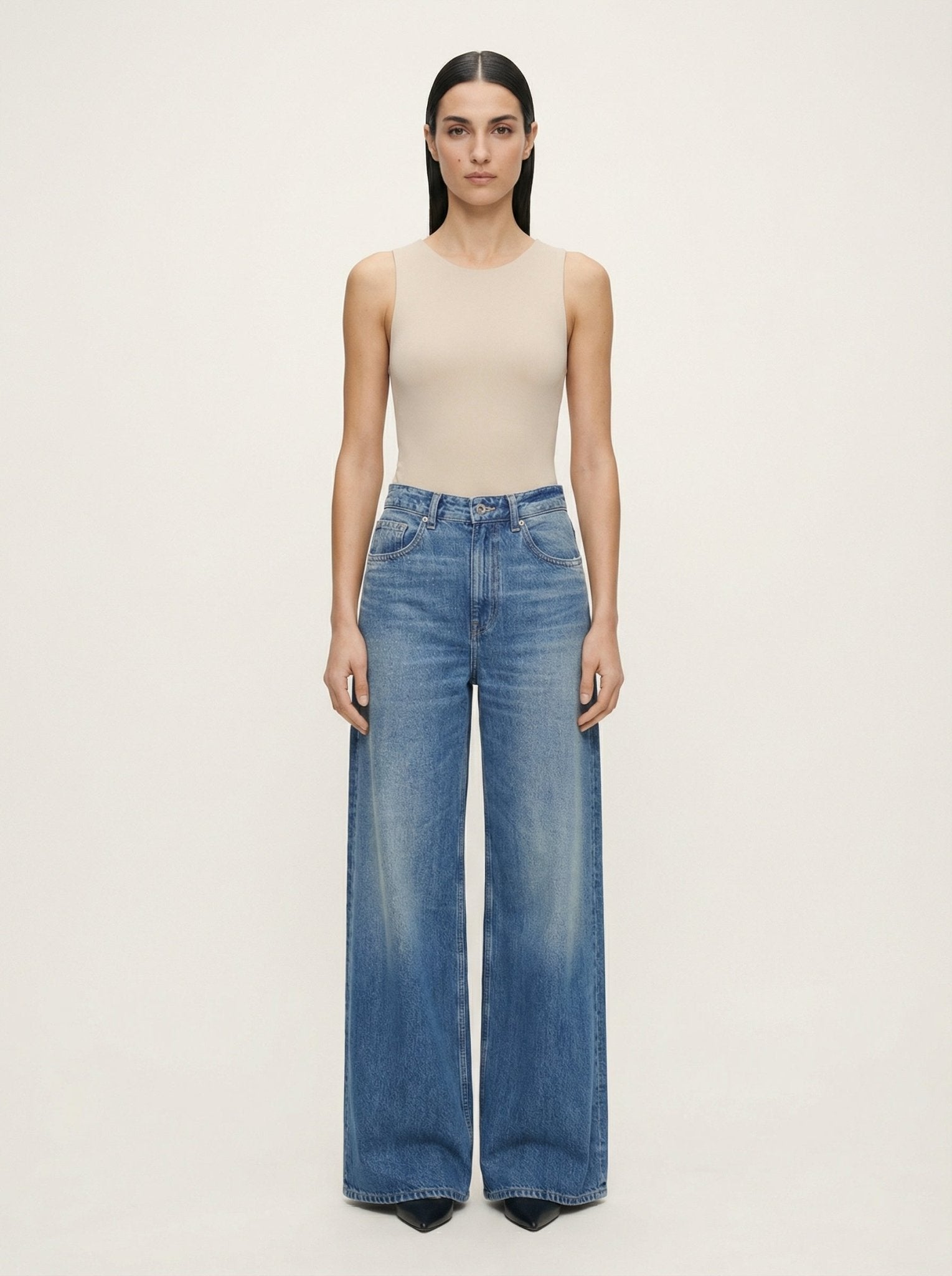 Saddle Patch Jeans - TUA. Milano