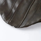 Studio Leather Jacket - TUA. Milano